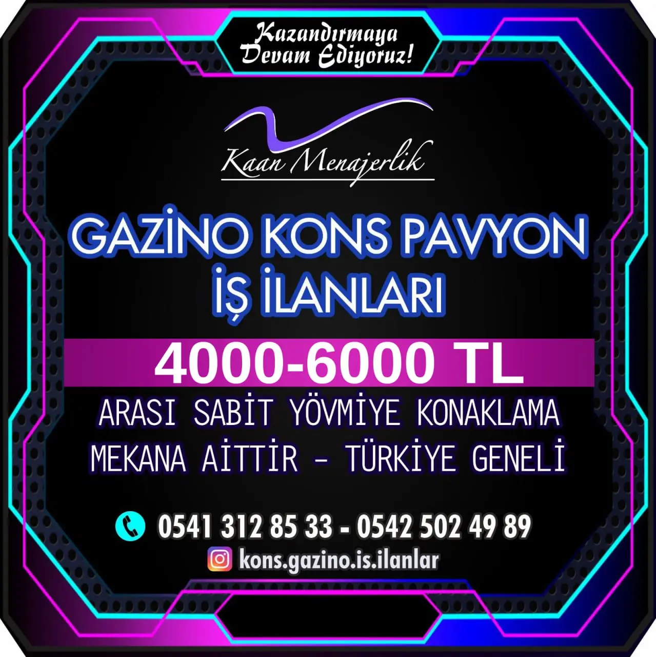 Adana Konsomatris iş ilanları