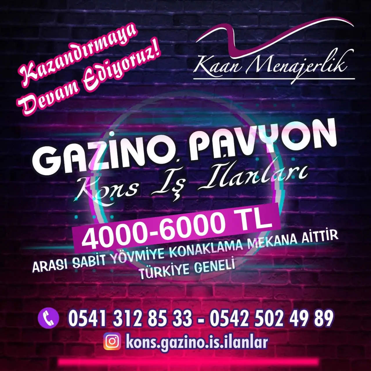Trabzon Kons iş ilanları